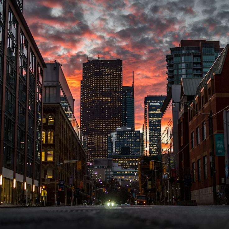 City skyline in München, Germany